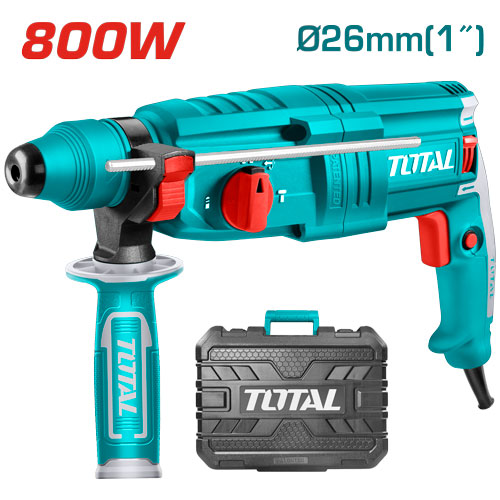 [Total] همر كهرباء TOTAL TH308268 800W 26mm 2.5J SDS plus