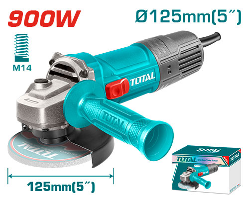 [Total] صاروخ كهرباء 5" TOTAL TG10912556 Angle grinder 900W