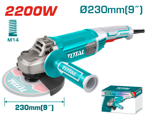 [Total] صاروخ كهرباء 9" 2200 واط TOTAL TG12223026