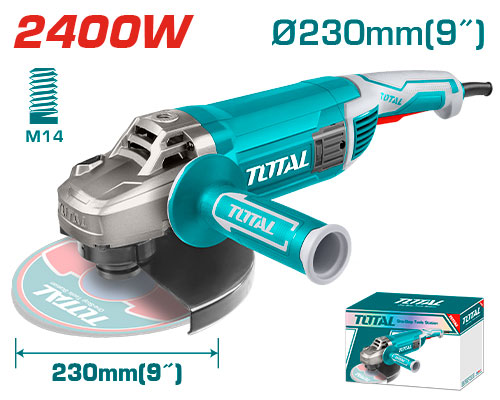 [Total] TOTAL TG1252306 Angle grinder 2400W
 صاروخ كهرباء 9 انش 2400 واط