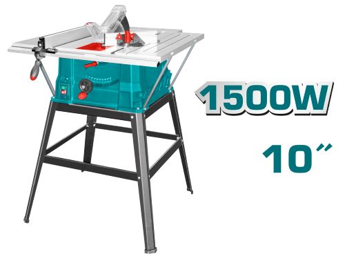 [Total] Total TS5152543
 منشار طاولة 10 انش 1500 واط
Table Size:430x638mm