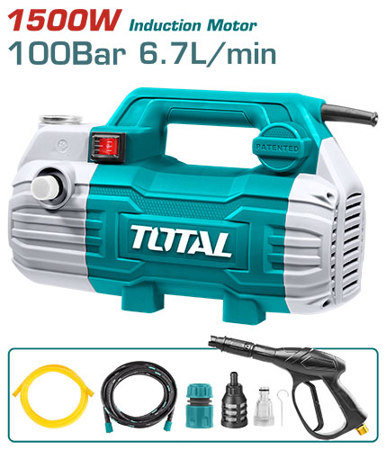 [Total] ماكنه/مضخه غسيل 1500 واط 100 بار TOTAL TGT11236