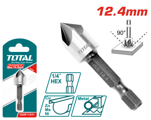 [Total] Total TAC811241 ريشة شيجا 12.4 ملم