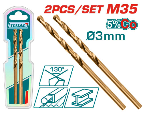 Total TAC11203001 ريش ستانلس كوبلت كرت حبتين 3 ملم