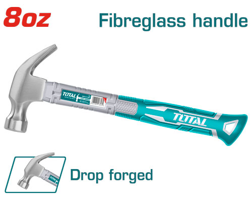 [Total] Total THTS7308 Claw hammer 220g شاكوش خلع