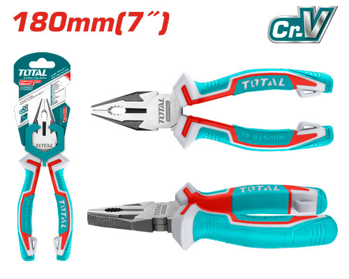 [Total] TOTAL THT210706 Combination pliers 7" زرادية وسط