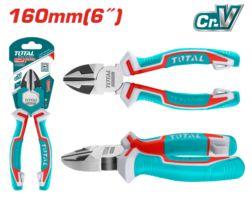 TOTAL THT230606 Diagonal cutting pliers 6" قطاعة وسط