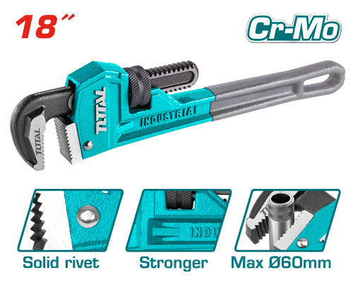 [Total] TOTAL THT171186 Pipe wrench 18" مفتاح مواسير