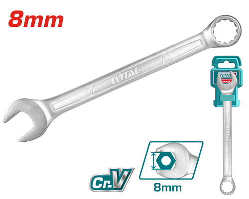 [Total] TOTAL TCSPA081 Combination spanner 8mm مفتاح شق رنج