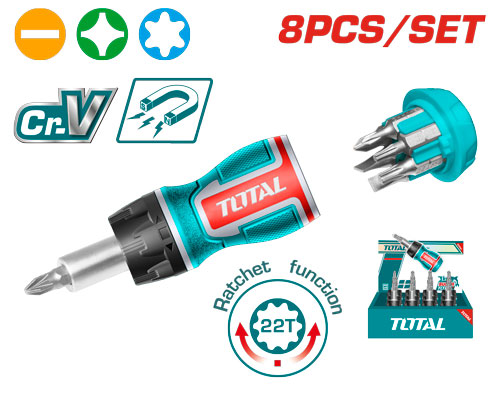 [Total] Total TACSDS1726 مفك طقطيقة 8*1