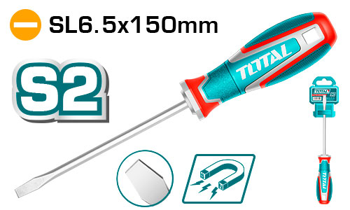 [Total] Total TSDSL6150 مفك عادي 6.5*125 ملم