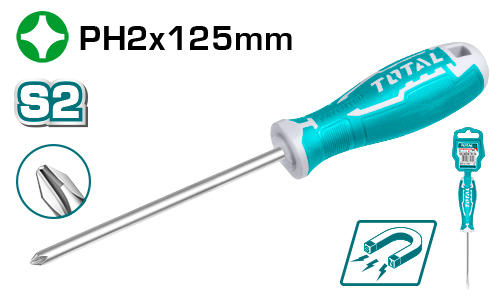 Total THT26PH2125 Phillips screwdriver PH2x125 مفك مصلب
