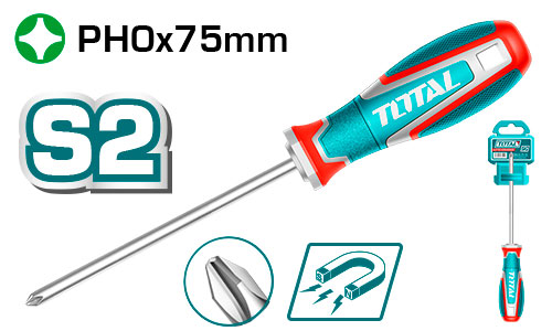 [Total] Total TSDPH0075 PH0x75mm مفك مصلب