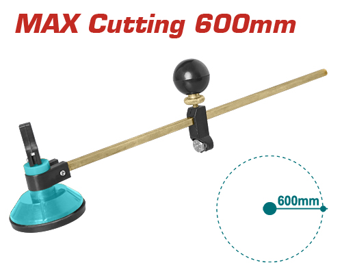 [Total] TOTAL TGCT16001 Compasses glass cutter بيكارة زجاج 60 سم