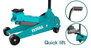 [Total] Total THT10833 Hydraulic garage jack جك كراج  3 طن صناعي 37 كيلو ارتفاع 50 سم