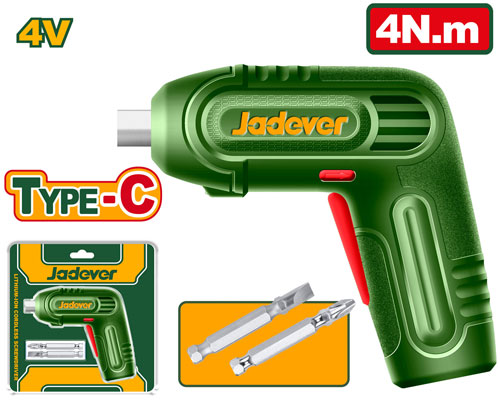 Jadever JDCV4628 مفك شحن 4 فولت 4 نيوتن