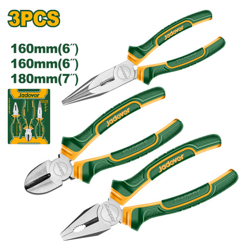 Jadever JDPS0603 طقم زراديات 3 قطع