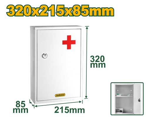 Total JDYYX4501 صيدلية اسعافات أولية معدن 32*21.5*85 سم