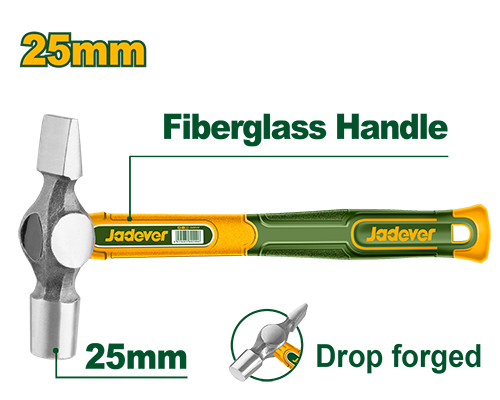 Jadever JDHM5325 شاوكوش يد فيبر 25 ملم 