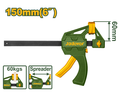Jadever JDCP4306 مربط نجارين اتوماتيك 6 انش