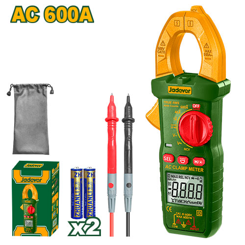 Jadever JDDM8601 AC كلامب ميتر 600 أمبير